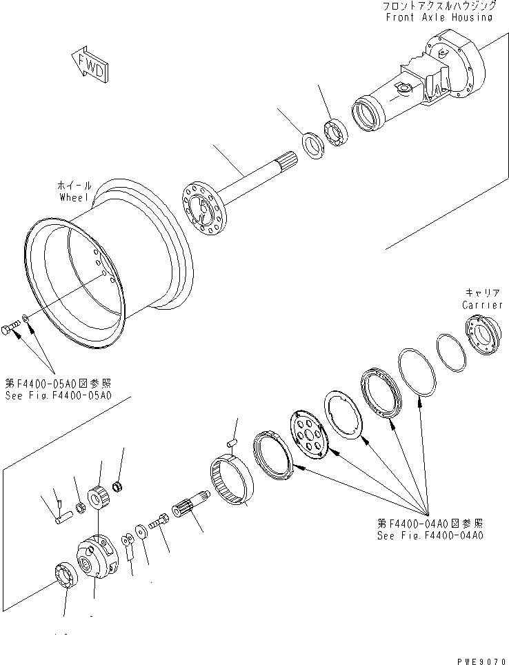 Подшипник 415-22-22820 KOMATSU