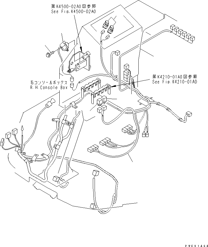 Жгут проводов 418-T80-2560 KOMATSU