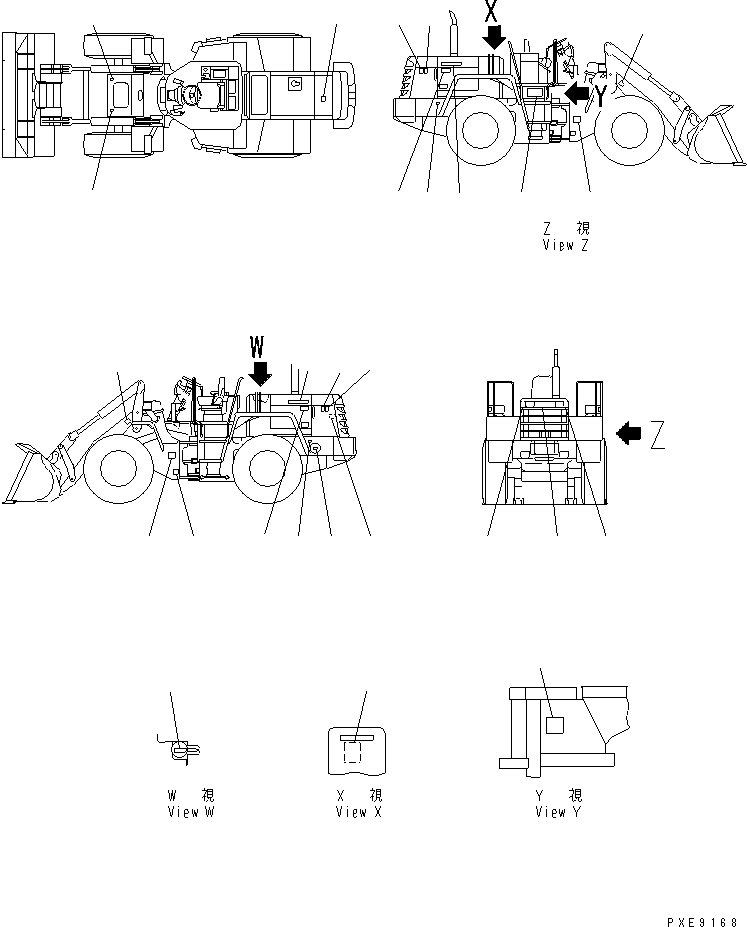 PLATE, MARK,WA250PT 418-U77-2110 KOMATSU