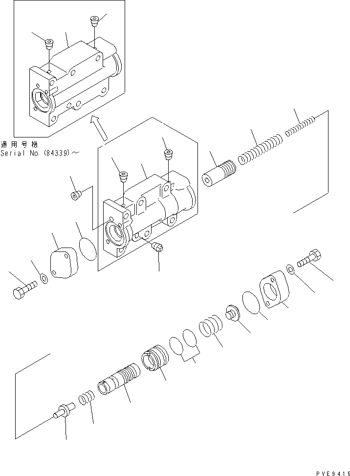Корпус в сборе (\2\714-07-17720) KOMATSU