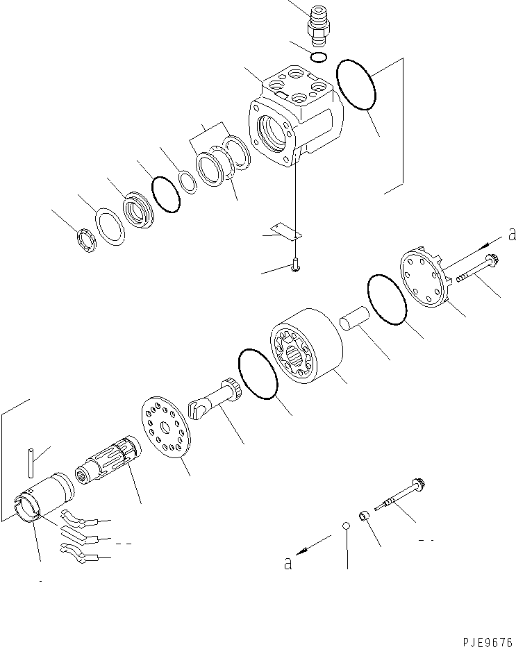 STEERING UNIT 23S-60-45801 KOMATSU