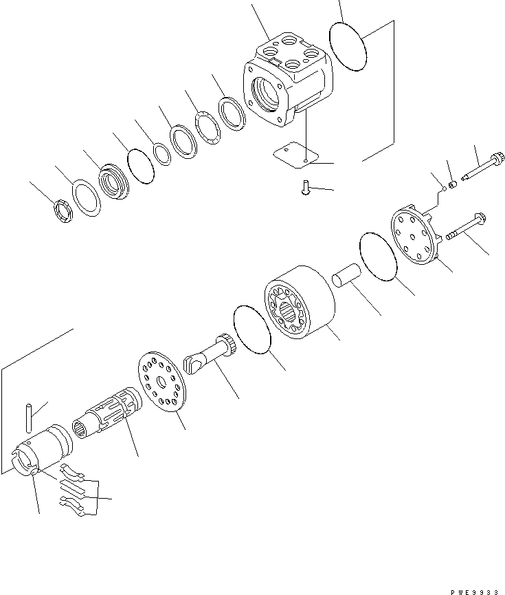 Винт 22T-60-25870 KOMATSU