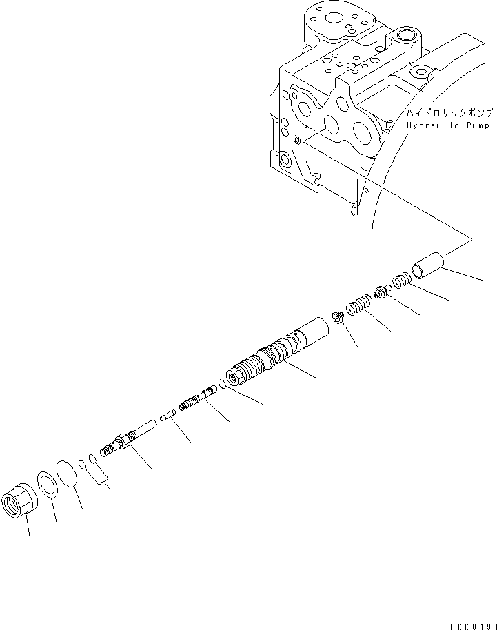 VALVE ASS'Y,PC 708-1L-04623 KOMATSU