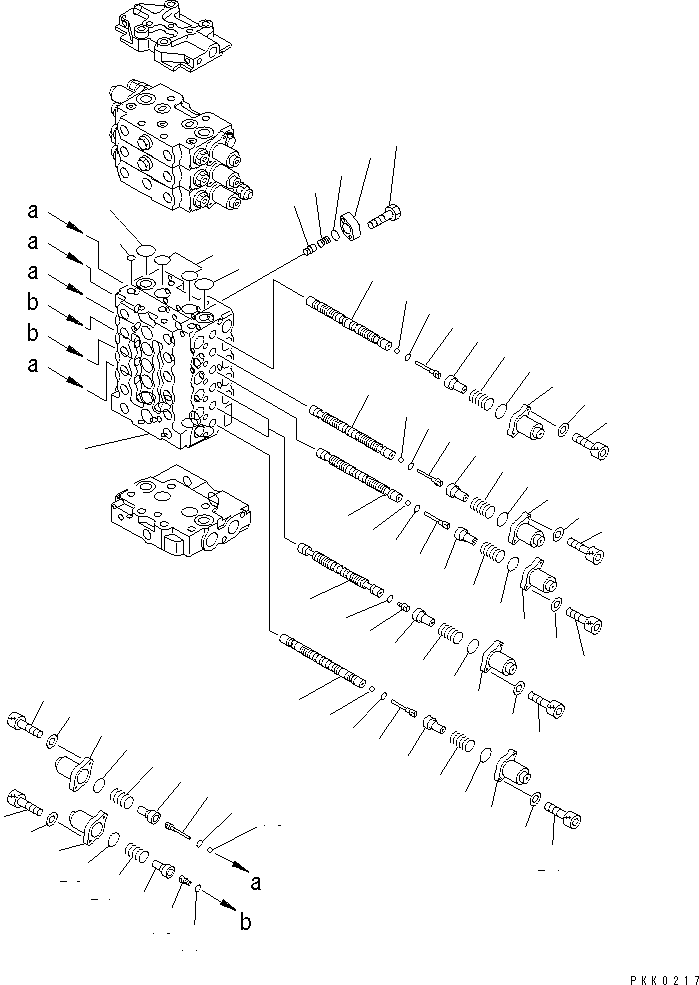 Клапан в сборе 723-39-13103 KOMATSU