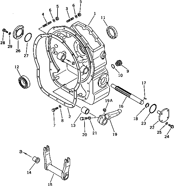 Прокладка 130-10-62121 KOMATSU