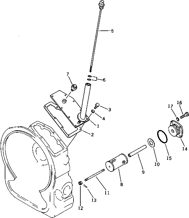 Прокладка 141-10-32144 KOMATSU