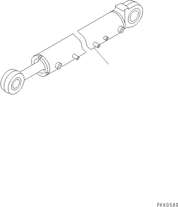 цилиндр в сборе (\0\124-63-02210) KOMATSU