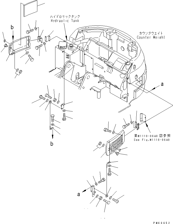 COVER,L.H.(WITH VANDALISM) 21Y-54-18510 KOMATSU
