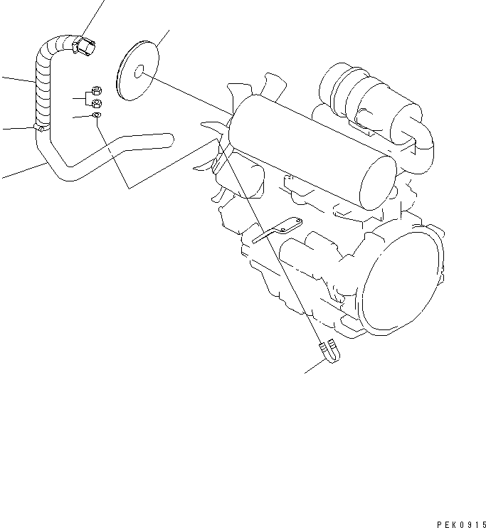 Труба 20T-01-87511 KOMATSU