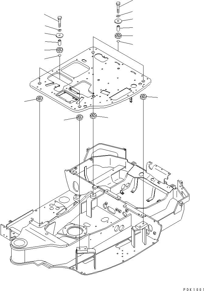 Упорное кольцо 20T-54-81380 KOMATSU