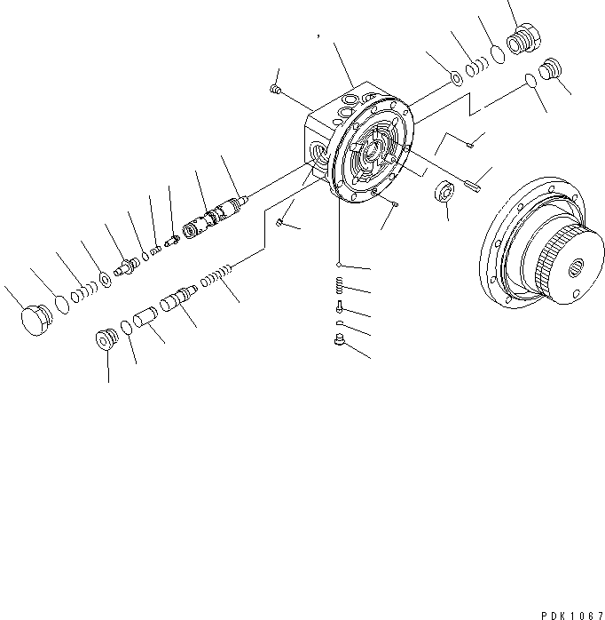 Корпус в сборе FUMHB-B-4342 KOMATSU