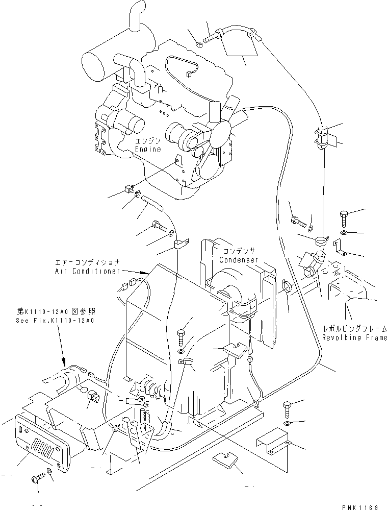 Жгут проводов 201-979-6210 KOMATSU