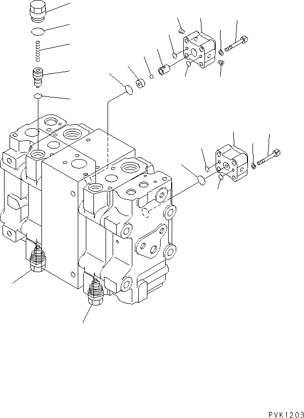 Клапан 723-40-85120 KOMATSU