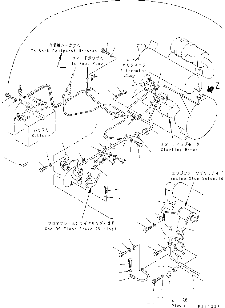 Жгут проводов 20U-06-21218 KOMATSU