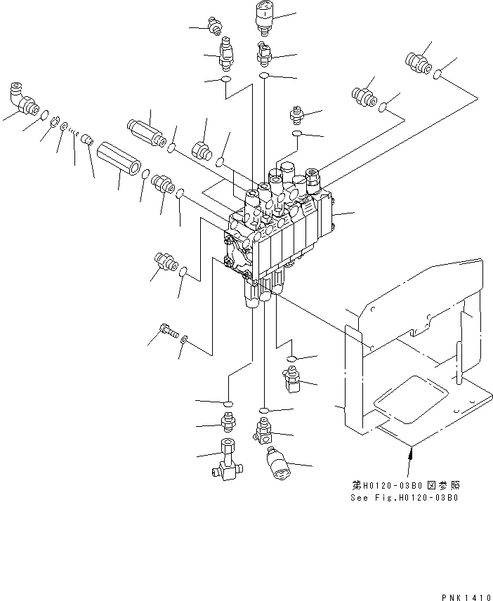 Клапан в сборе (709-35-11500) KOMATSU