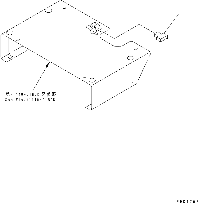 Разъём 202-06-71220 KOMATSU