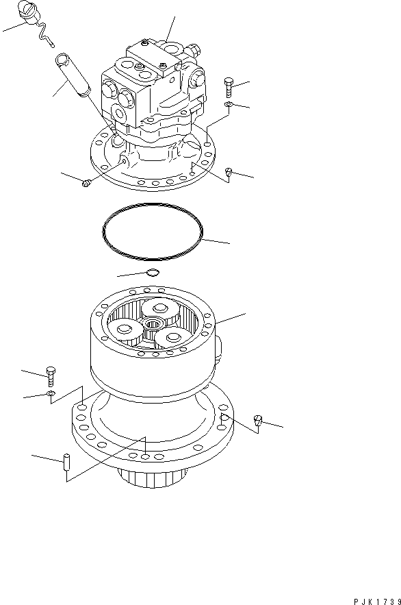 FILLER,GAUGE \3\203-26-61350 KOMATSU