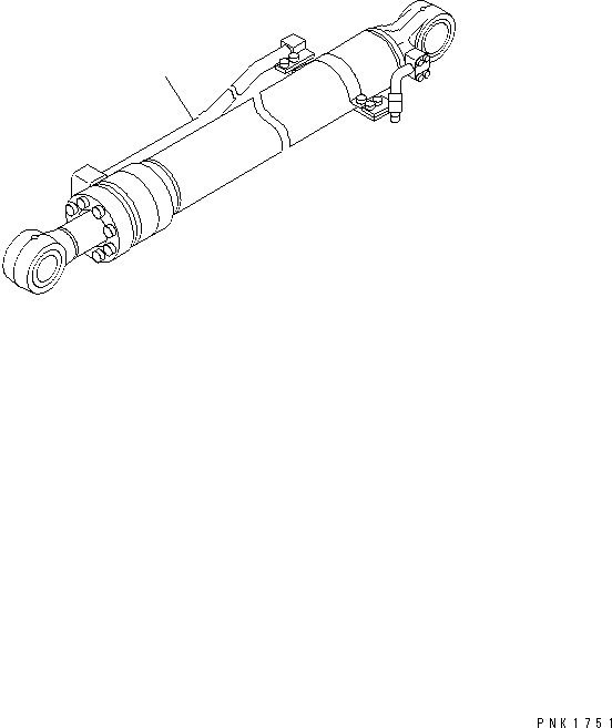 CYLINDER GROUP,(SEE FIG.Y1620-41A0A) (\8\202-63-X9040) KOMATSU