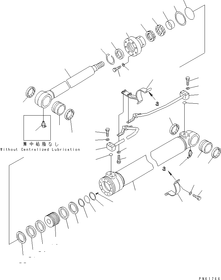 CYLINDER GROUP,R.H. (\8\202-63-X7710) KOMATSU