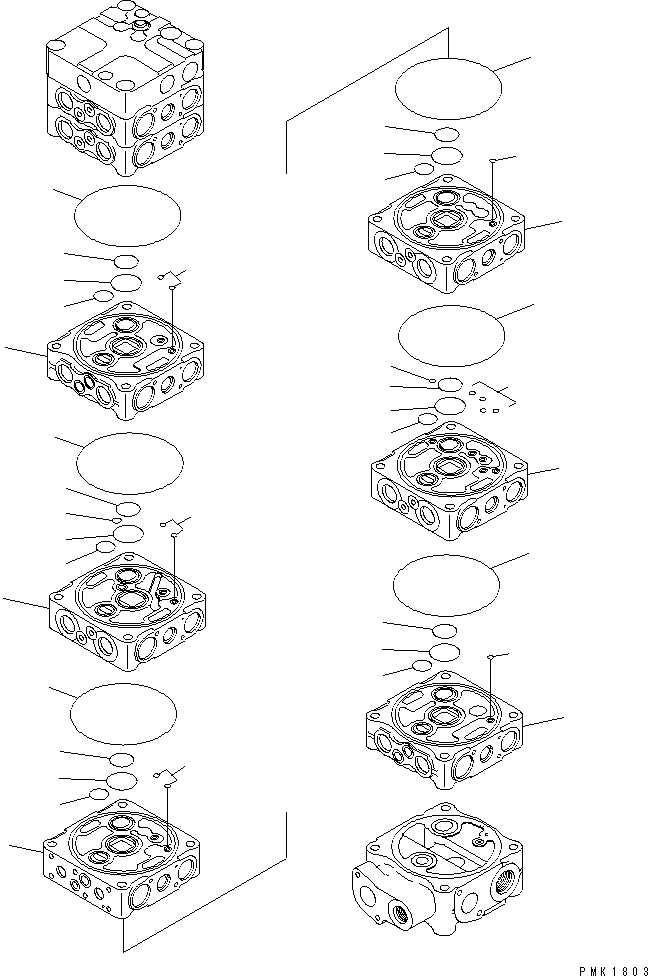 клапан в сборе 723-58-13900 KOMATSU