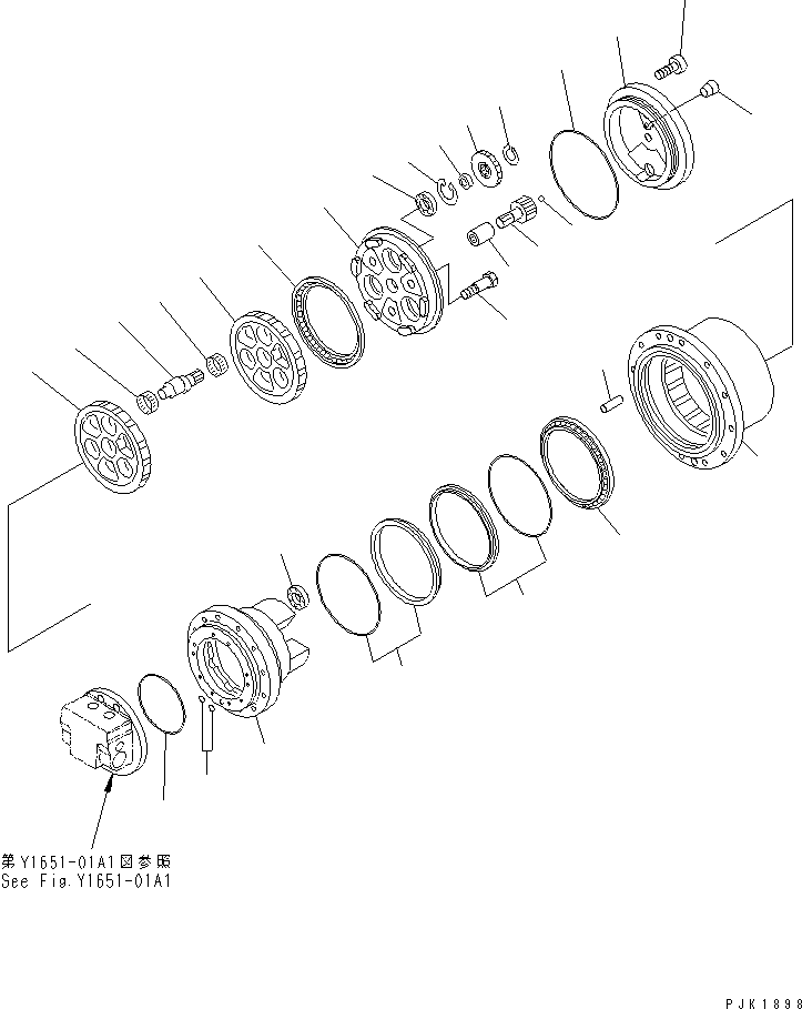 GEAR,INPUT TZ264B1006-00 KOMATSU