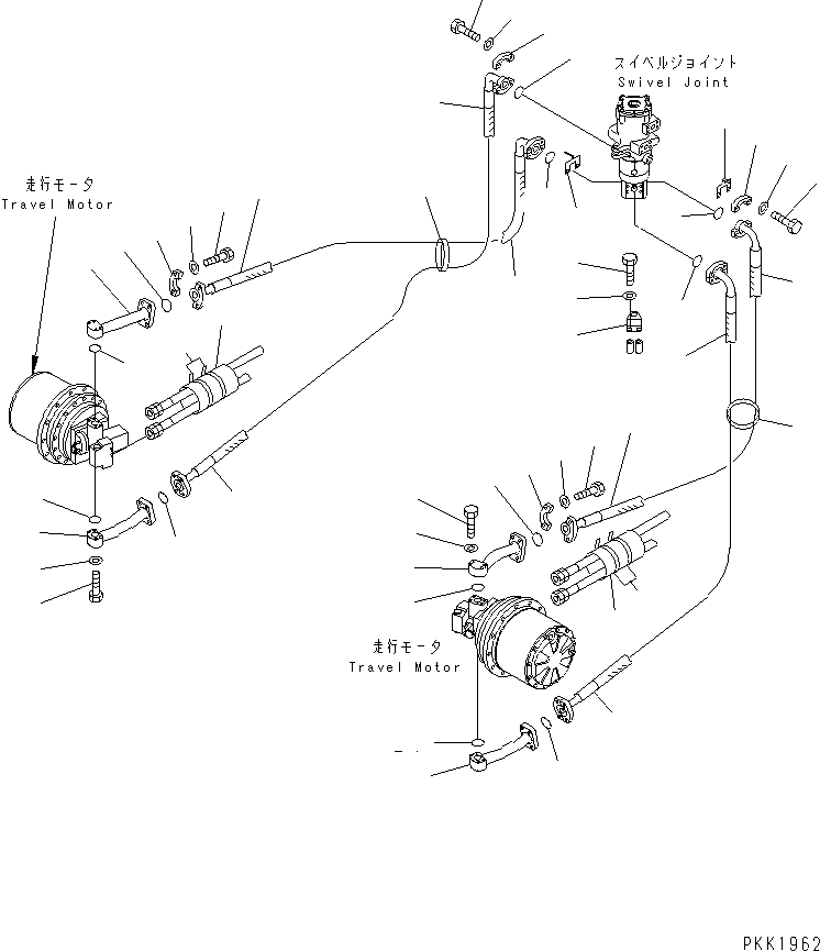 Шланг 07084-00618 KOMATSU