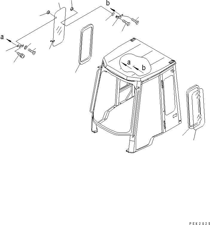 CATCH,HANDLE 362-56-42580 KOMATSU