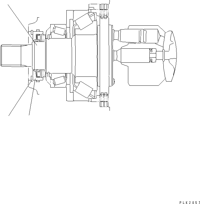 ROTARY GROUP (UC4100500549) KOMATSU