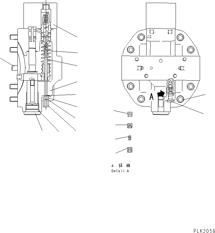Винт UC1700799652 KOMATSU