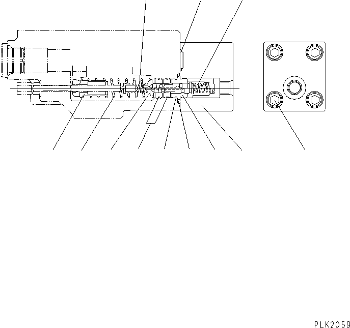 Поршневое кольцо UC1701538733 KOMATSU