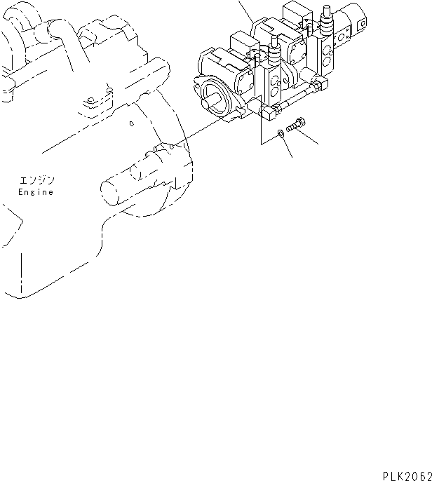PUMP,(SEE FIG.Y1610-01A0B) (13S-60-11250) KOMATSU