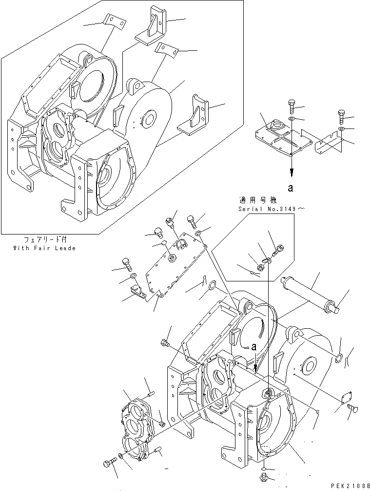 Упорное кольцо \0\14X-960-3992 KOMATSU