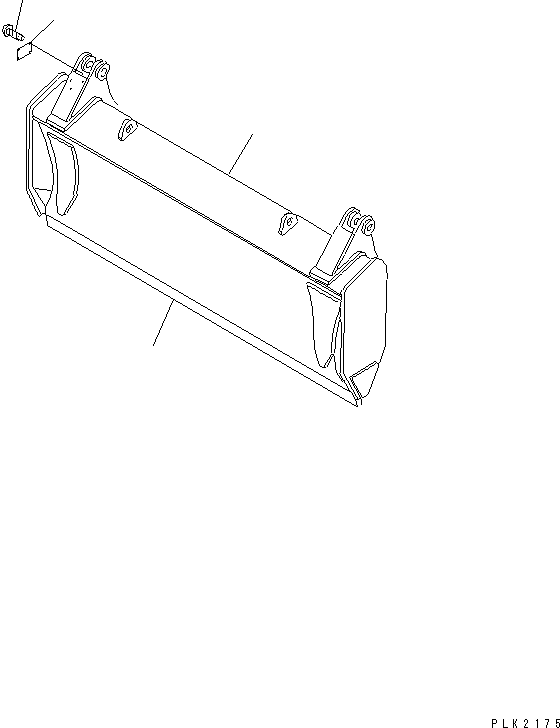 Щётка стеклоочистителя 124-X16-1510 KOMATSU