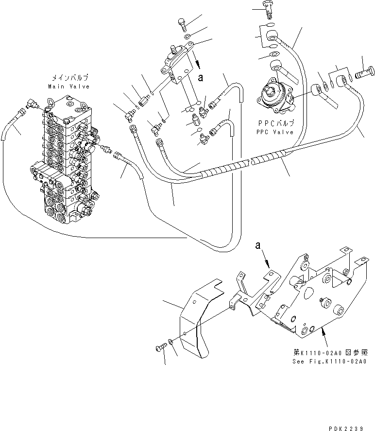 Болт 20T-910-8650 KOMATSU