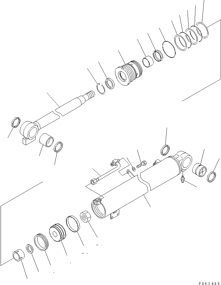 Фиксатор 707-40-45010 KOMATSU