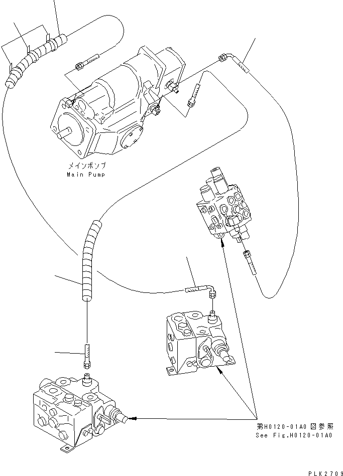 Шланг 10S-62-21560 KOMATSU