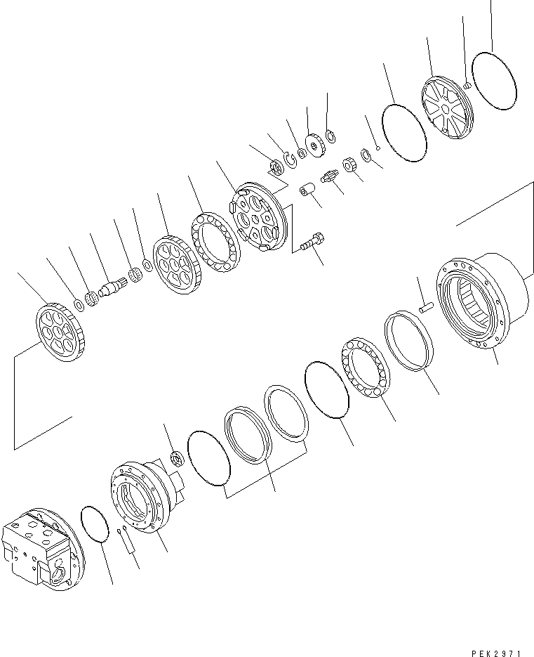 PIECE (12 KINDS) (\7\TZ860A1010-00) KOMATSU