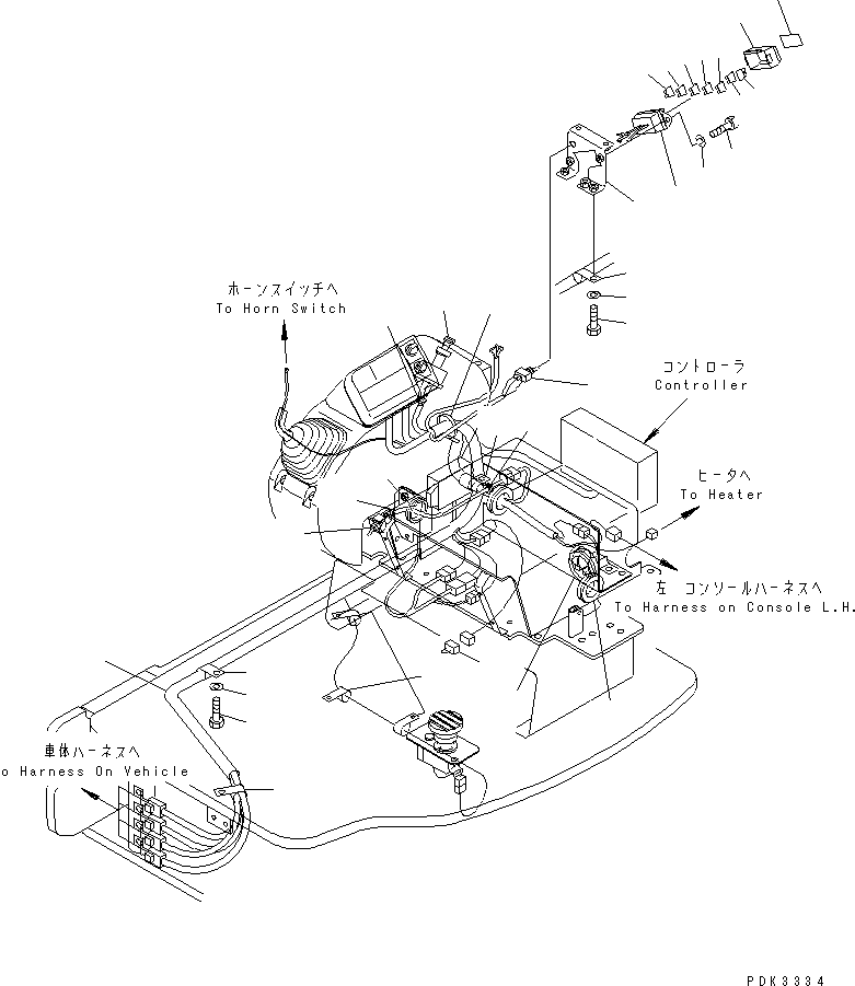 Жгут проводов 21W-06-31144 KOMATSU