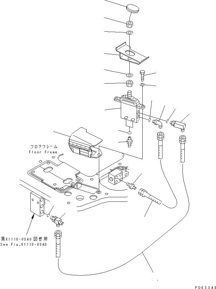 Крышка 21W-973-3261 KOMATSU