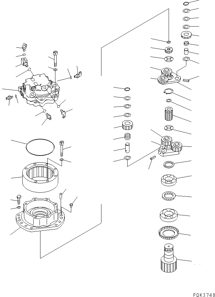 Шестерня 20T-26-81150 KOMATSU