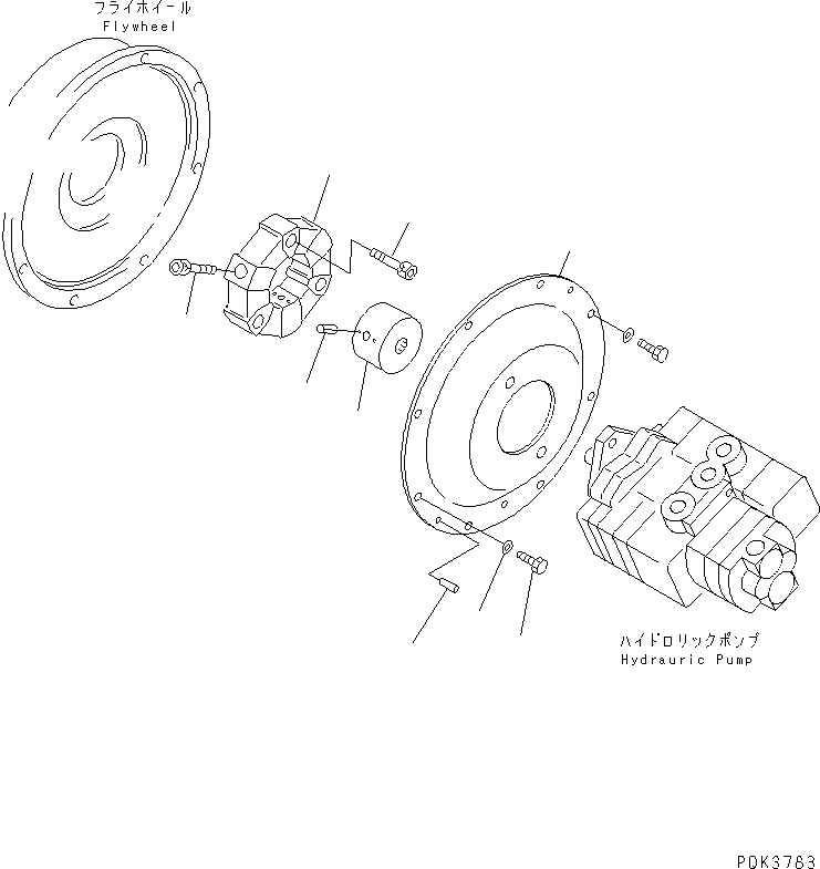 Крышка 20U-01-22111 KOMATSU