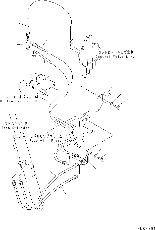 Кронштейн 20U-62-22791 KOMATSU