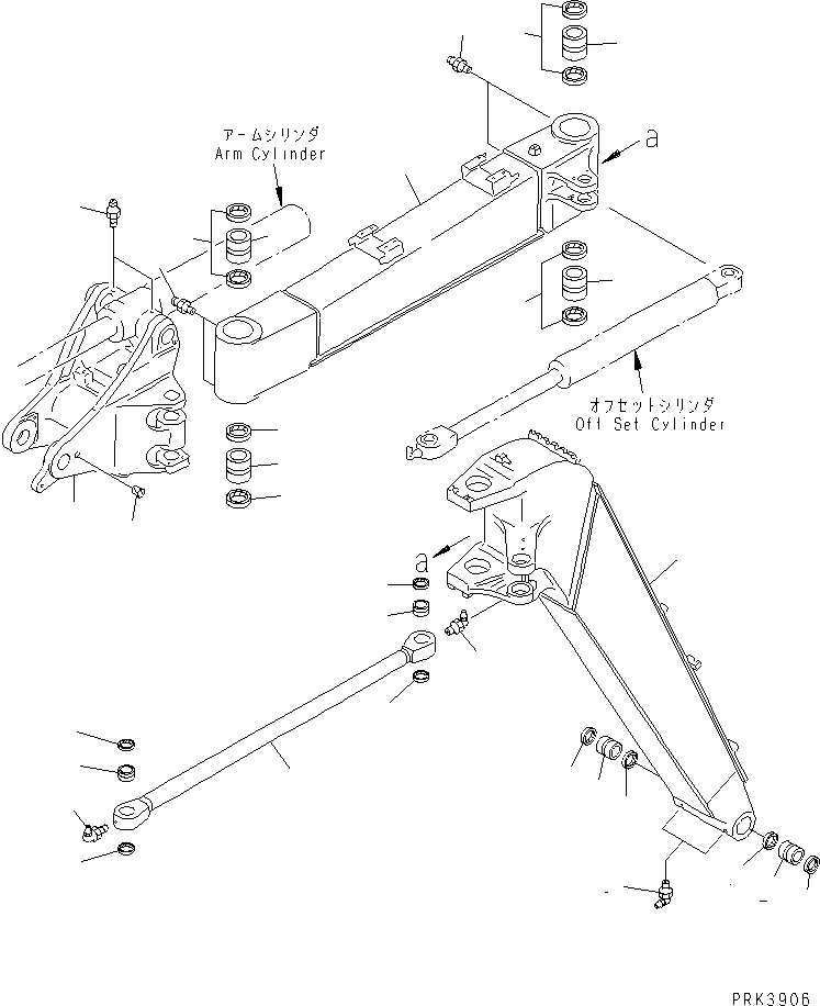 BRACKET,3RD 21X-970-2450 KOMATSU