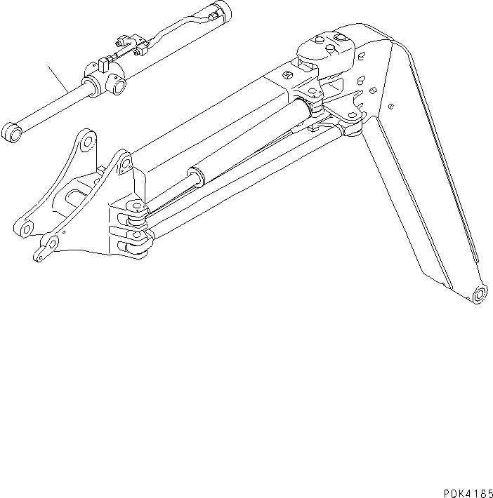 ARM CYLINDER GROUP,(SEE FIG.Y1620-11A0) (20U-63-X2314) KOMATSU