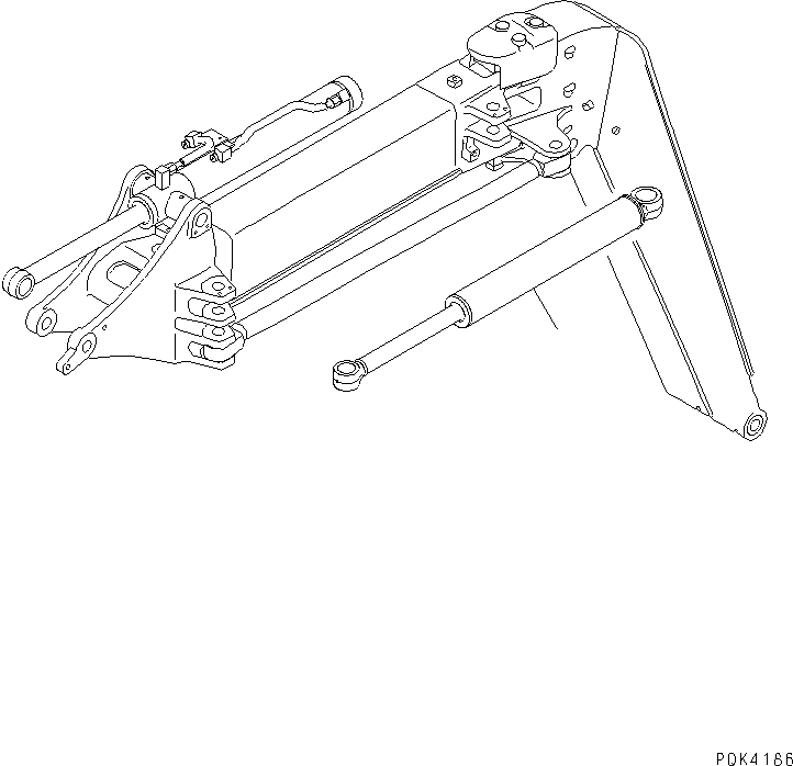 OFFSET CYLINDER G.,(SEE FIG.Y1620-21A0) (20U-63-X2231) KOMATSU