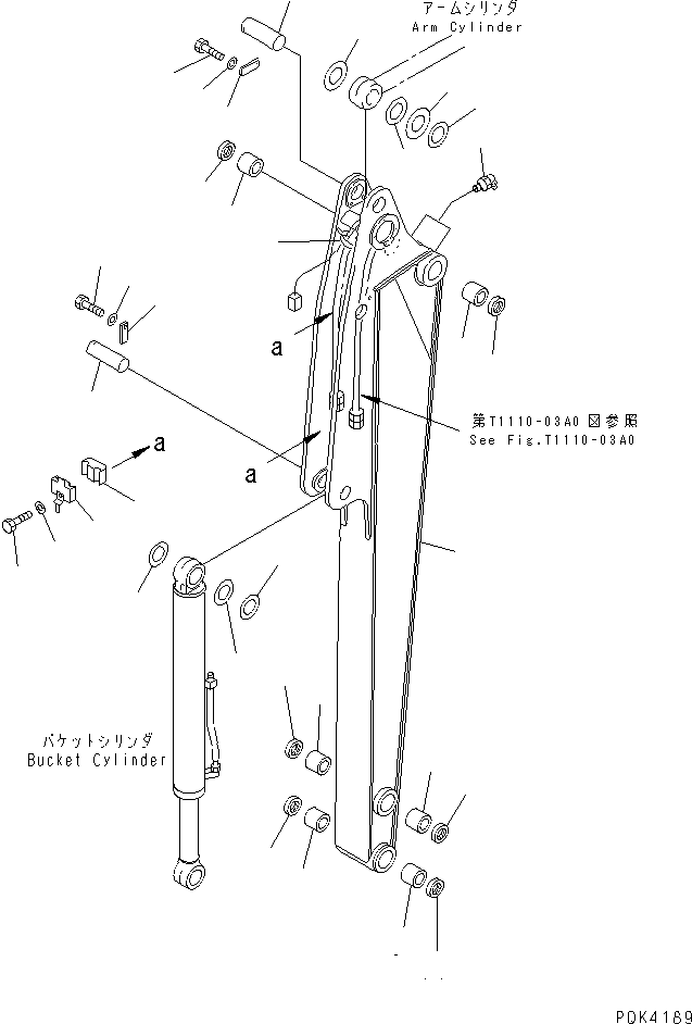 Рукоять в сборе 20U-943-0010 KOMATSU
