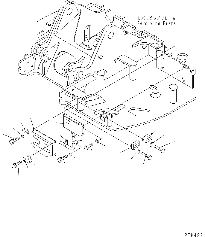 CONTROLLER,I.A.C. 7824-68-6000 KOMATSU