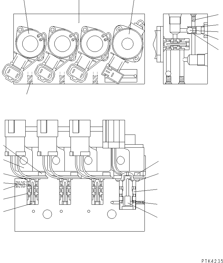 Корпус UC1100567379 KOMATSU