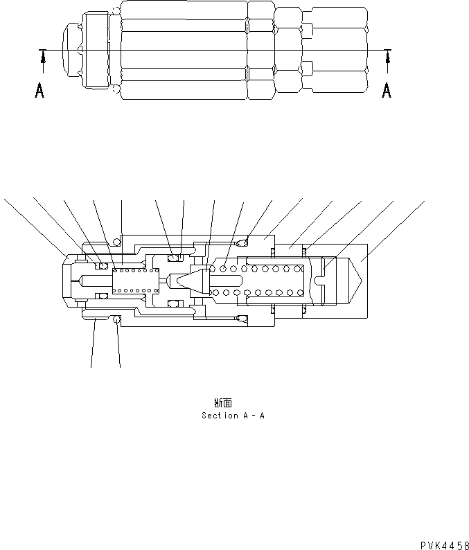 VALVE ASS'Y,SAFETY NAD33416379421 KOMATSU