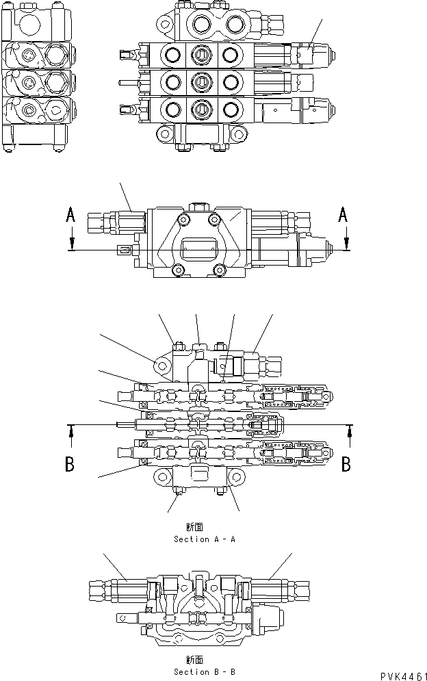 Клапан в сборе 103-60-41300 KOMATSU